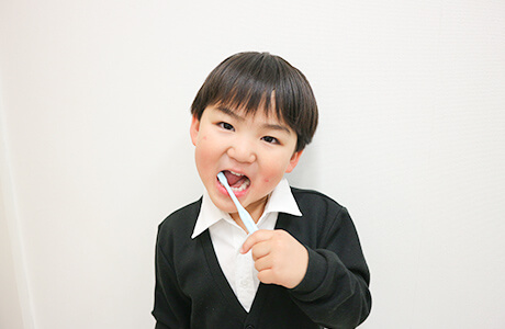 ブラッシング指導