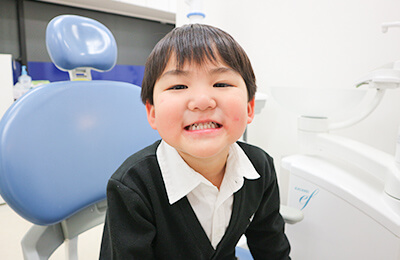 お子様のペースに合わせた治療